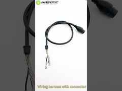 034 Waterproof Cable 1.25-8PIN Power Cable Assembly RJ45F Black Waterproof Cable Power Wire Harness Kabel tahan air RJ45F